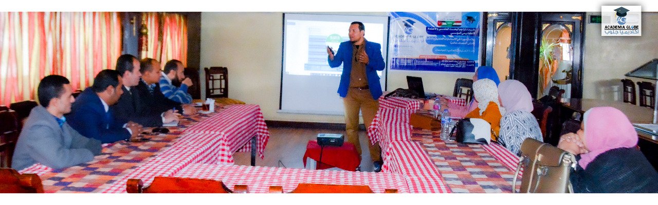جلسة علمية لمستشاري مؤسسة أكاديميا جلوب حول تجويد الأبحاث العلمية وتهيئتها حسب متطلبات النشر الدولي المصنف SCOPUS - ISI