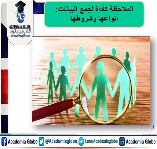 الملاحظة كأداة لجمع البيانات: أنواعها وشروطها